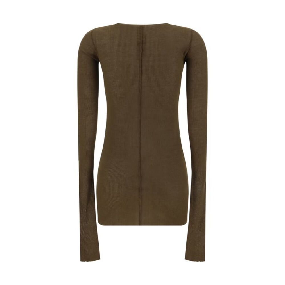 Rick Owens Women Long Sleeve Jersey - Picture 2 of 3